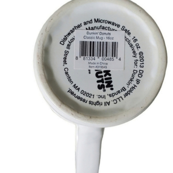 Price is Firm. Brand New 3 Dunkin Donuts Classic Mugs. 16 oz. - Picture 6 of 7